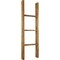 Ekena Millwork 15"W x 48"H x 3 1/2"D Vintage Farmhouse 3 Rung Ladder, Barnwood Decor Collection, Weathered Brown DECR015X048X04LDRBR - alternate 1